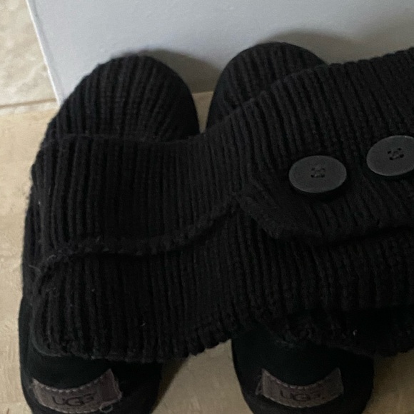 UGG black sweater boots - Picture 2 of 4